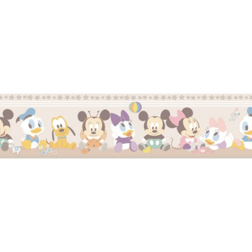 Disney Deco Border 3500/3 (Mickey Beige)