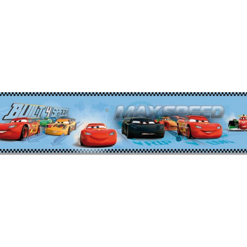 Disney Deco Border CR 3505/1 (Cars Blue)
