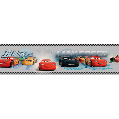 Disney Deco Border CR 3505/3 (Cars Grey)