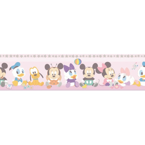 Disney Deco Border 3500/2 (Mickey Pink)