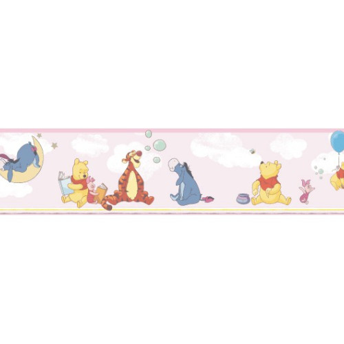 Disney Deco Border 3501/2 (Winnie Pink)