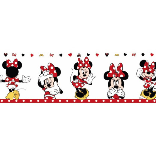 Disney Deco Border 3502/1 (Minnie Red)