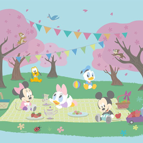 Disney Deco Panoramic Mickey & Friends