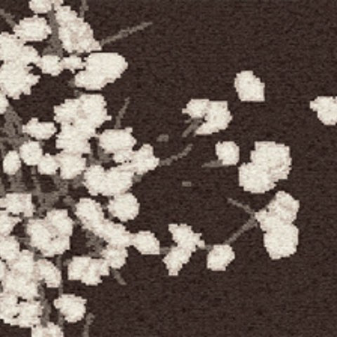 Glass VP/645/03 (Narco Flowers)